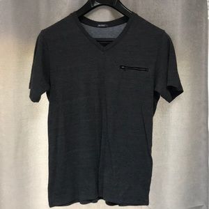 Zipper Pocket T Shirt